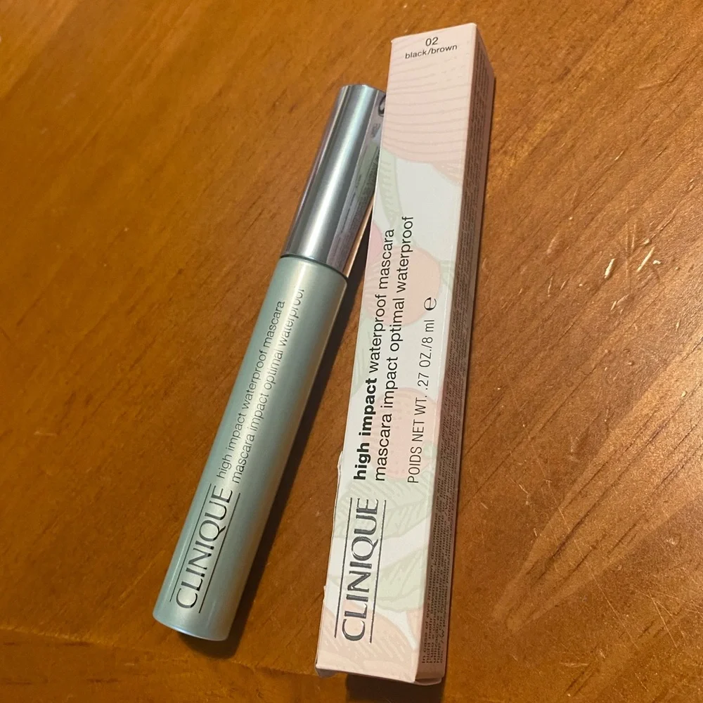 CLINIQUE High Impact Waterproof Mascara Black/Brown